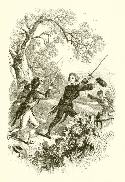 Young Washingtons militære ambisjoner av English School