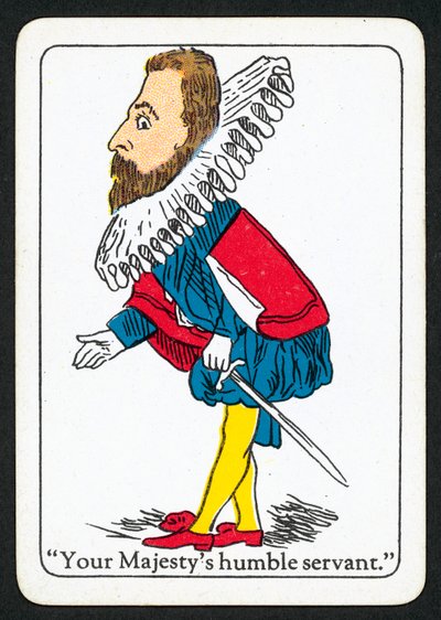 Deres Majestets ydmyke tjener (farge litho) av English School