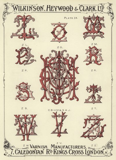 ZL, ZO, ZM, ZP, CBHM og SAJ, ZR, ZS, ZT, ZW, ZV, ZZ av English School