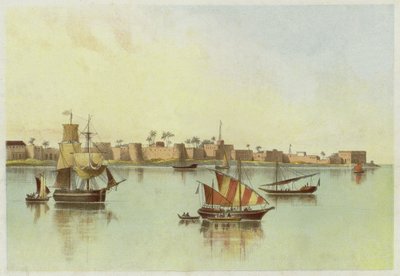 Zanzibar fra havet av English School