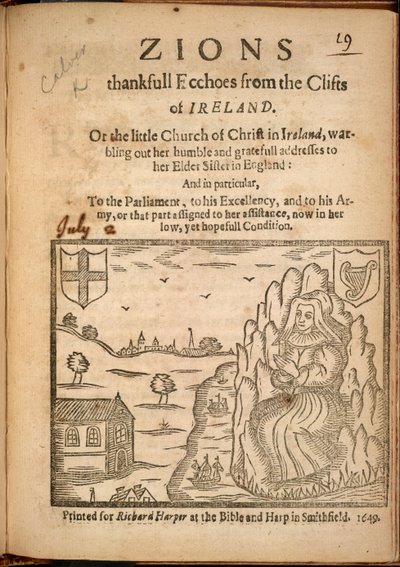 Zions takknemlige ekko fra Cliffs of Ireland av English School