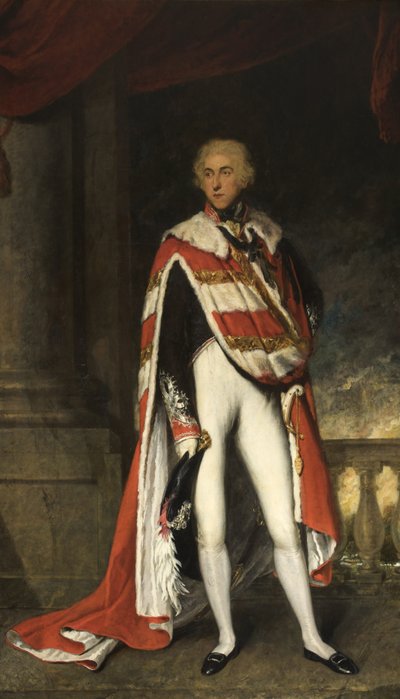 Sir John Fleming Leicester, Bart., i Peers Robes, 1789-1826 av English School English School