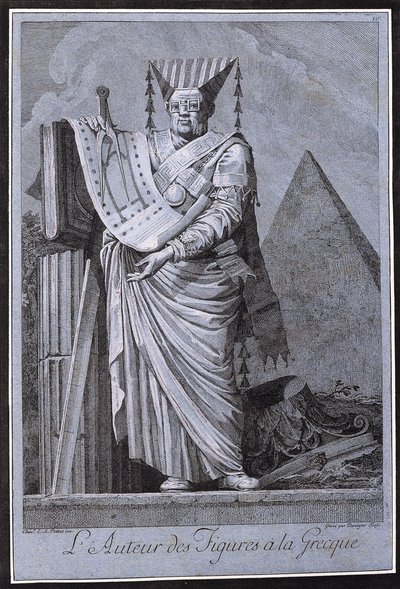 Arkitekten i gresk stil, 1771 av Ennemond Alexandre Petitot