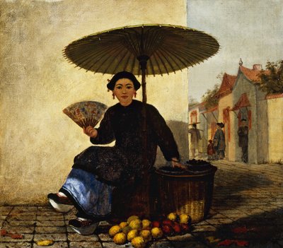 Fruktselger, 1862 av Enoch Wood Perry
