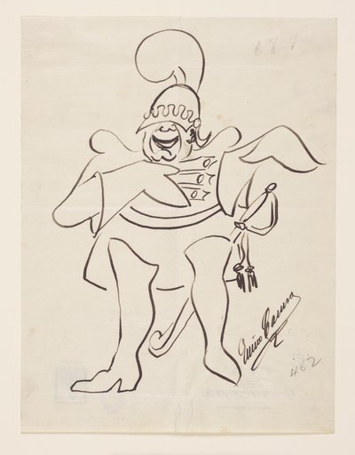 Enrico Caruso som Don José i "Carmen" av Enrico Caruso