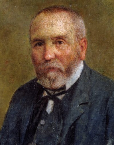 Portrett av min far (Giuseppe Cavalli) (olje på lerret) av Enrico Cavalli