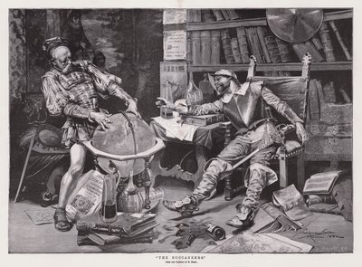 "The Buccaneers" (gravering) av Enrique Serra