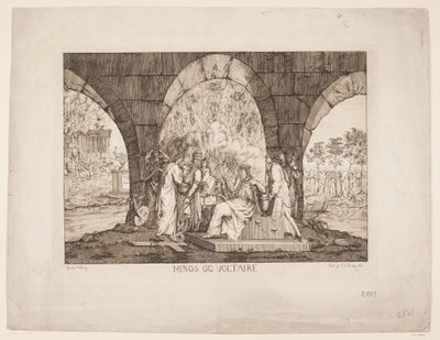 Minos og Voltaire av Erasmus Cristoffer Karlebye