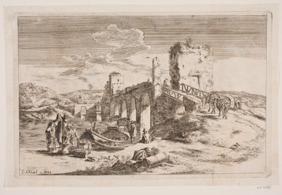 Milvio-broen av Erasmus Sigismund Resch