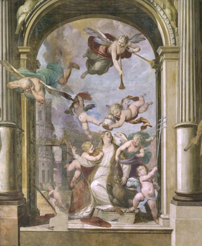 Kroningen av Jomfru Maria av Ercole Procaccini