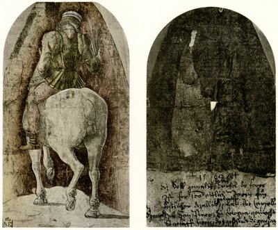 Rytterfigur for Garganelli-kapellet i Bologna av Ercole de Roberti