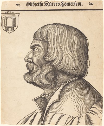 Albrecht Dürer i en alder av femtiseks av Erhard Schon