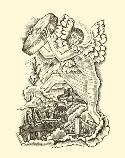 verdens undergang av Eric Gill