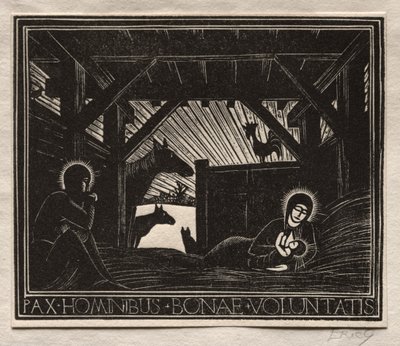 Julegaver: Dawn av Eric Gill