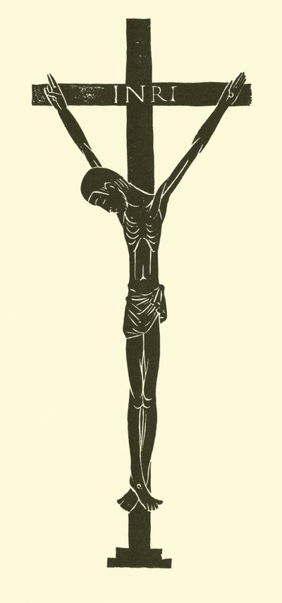 Krusifiks av Eric Gill
