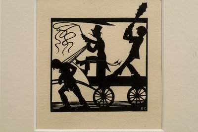 Stumdrevet kveg av Eric Gill