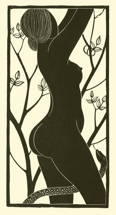 Eva (stein) av Eric Gill