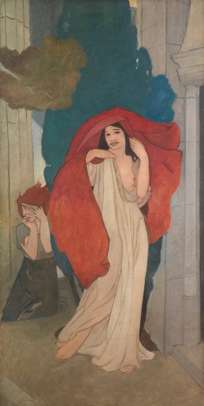 The Daughters of Beauty (Oljer på tre lerreter) av Eric Harald Macbeth Robertson