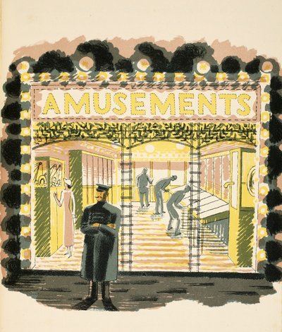 Amusement Arcade, illustrasjon fra 