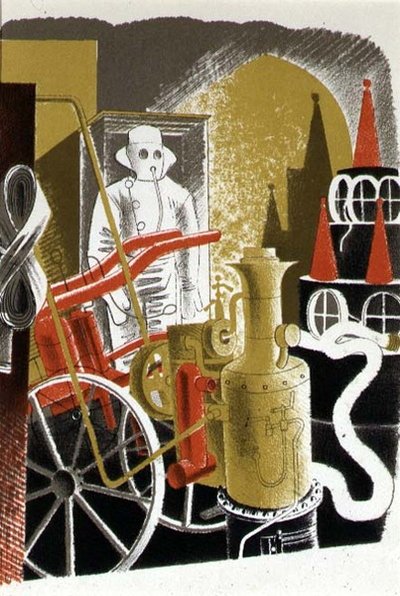 The Fire Engineer, trykt av Curwen Press, fra 