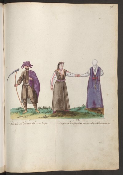 Bulgarsk mann og kvinne av Erich Lessing