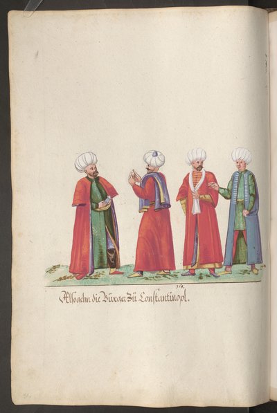 Borgere av Konstantinopel av Erich Lessing