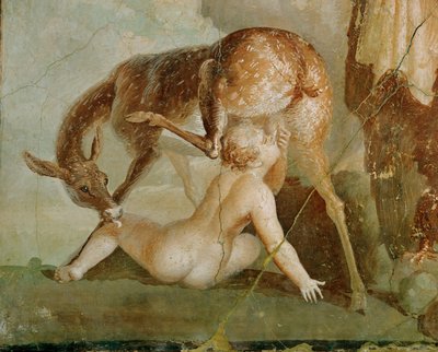 Herakles finner sønnen Telefos i Arkadia av Erich Lessing