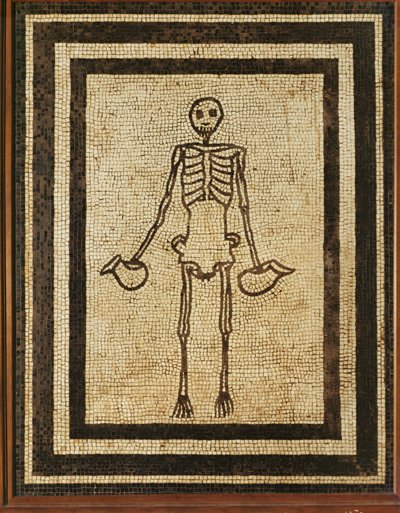 Memento Mori, et skjelett av Erich Lessing