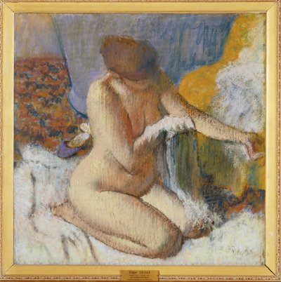 Naken etter badet… av Erich Lessing