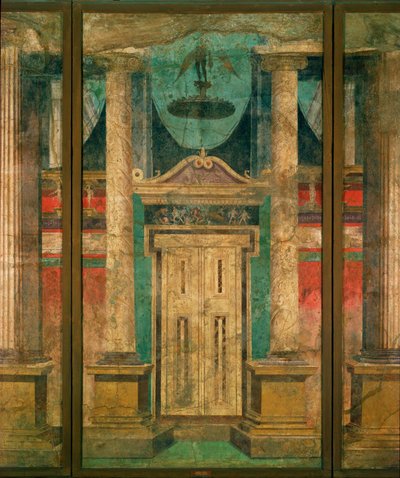 Naturskjønn dekorasjon, døråpning av Erich Lessing