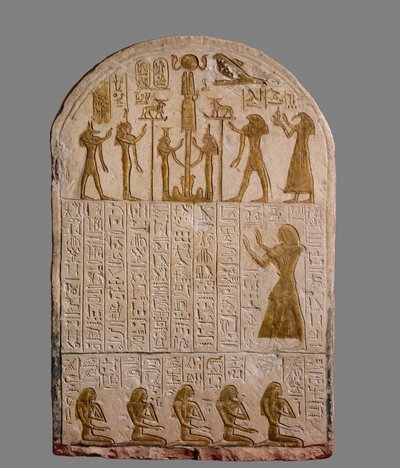 Ritualet med de fire ballene, et magisk ritual fra Osiride … av Erich Lessing