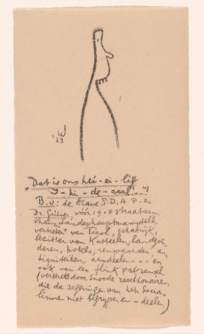 karikaturfigur Idealists II and Further Notes (original serietittel) av Erich Wichmann
