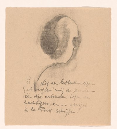Karikatur av en bokstavelig mann Idealists II and Further Notes (original serietittel) av Erich Wichmann