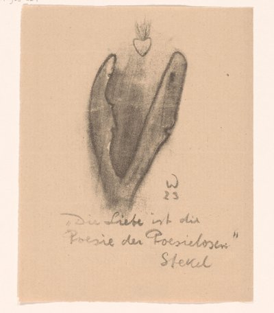 Two Abstracted Heads and a Sacred Heart Idealists II and Further Marginal Notes (original serietittel) av Erich Wichmann