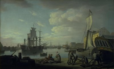 København havn sett fra Larsens Plads av Erik Pauelsen