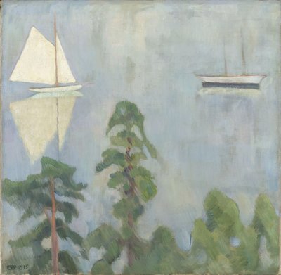Speiling av Erik Theodor Werenskiold