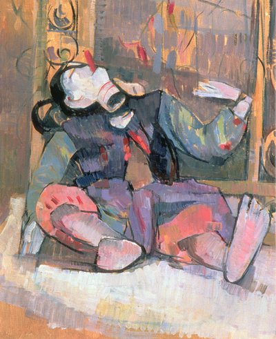 Thai marionett med speil, 1989 av Erin Townsend