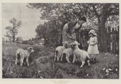 Barnehagen av Ernest Albert Waterlow