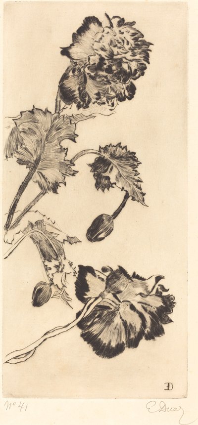 Blomster (Fleurs) av Ernest Ange Duez