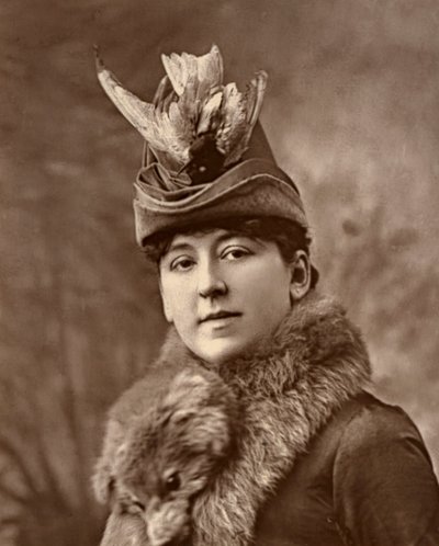 Amy Roselle , britisk skuespillerinne, 1887 av Ernest Barraud