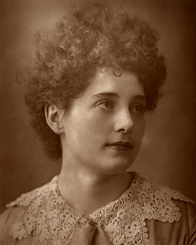 Blanche Horlock , britisk skuespillerinne, 1887 av Ernest Barraud