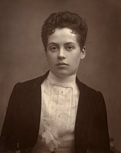 Clo Graves , irsk forfatter og dramatiker, 1888 av Ernest Barraud