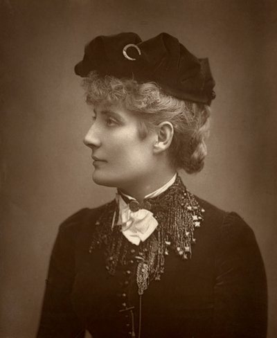 Harriett Jay , britisk forfatter og dramatiker, 1888 av Ernest Barraud