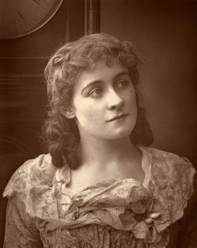Kate Rorke , britisk skuespillerinne, i Sophia, 1887 av Ernest Barraud