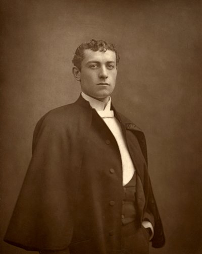 Lewis Waller , britisk skuespiller, 1887 av Ernest Barraud
