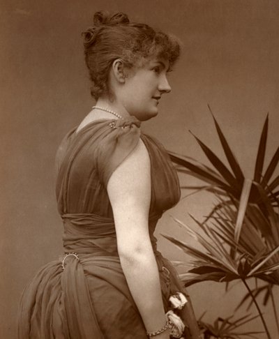 Frøken Edith Woodworth , britisk skuespillerinne, 1888 av Ernest Barraud
