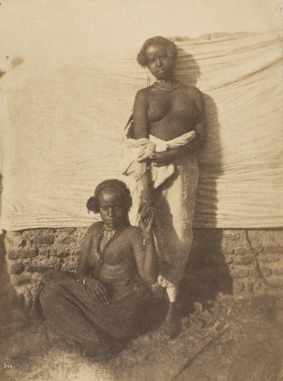 [To kvinner], 1852. av Ernest Benecke