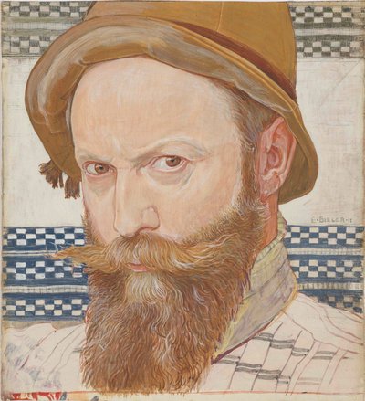 Selvportrett, 1911. av Ernest Bieler