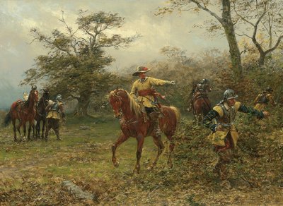 Boscobel-eiken av Ernest Crofts