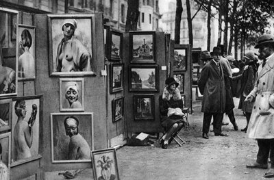 Malerier til salgs, Paris, 1931. av Ernest Flammarion
